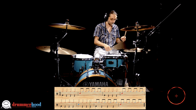 Drumset Anwendung Combo Übung 1