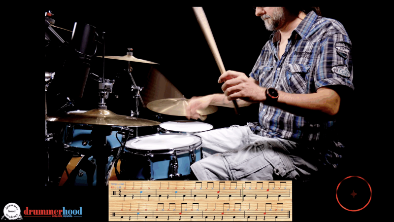 Drumset Anwendung Combo Übung 2